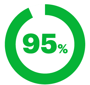 95%