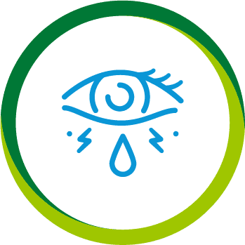 Itchy, watery eyes