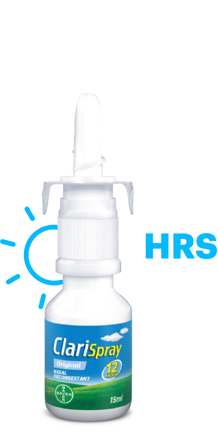 ClariSpray bottle – 12 hours relief