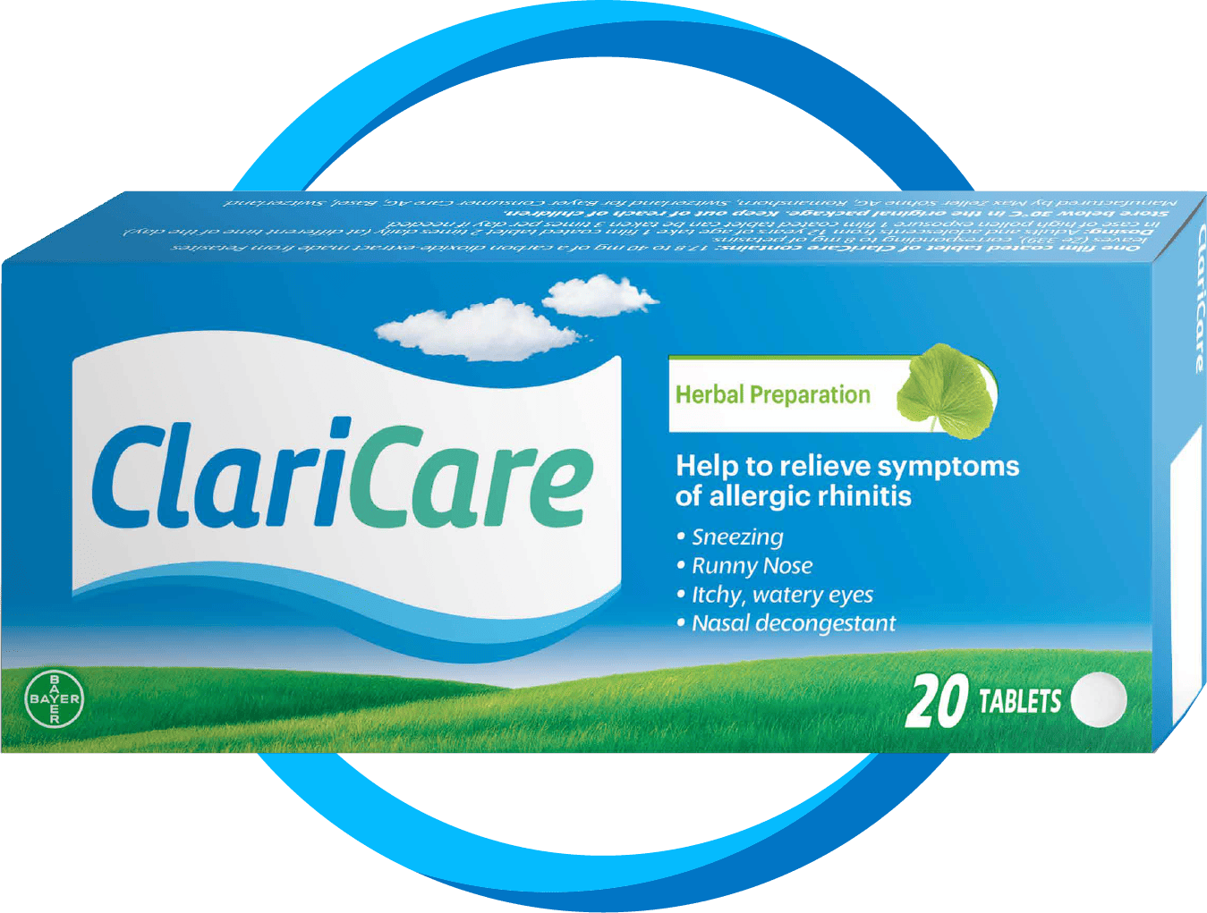 claricare (loratadine 10 mg) had no significant effect on any of the measured variables.