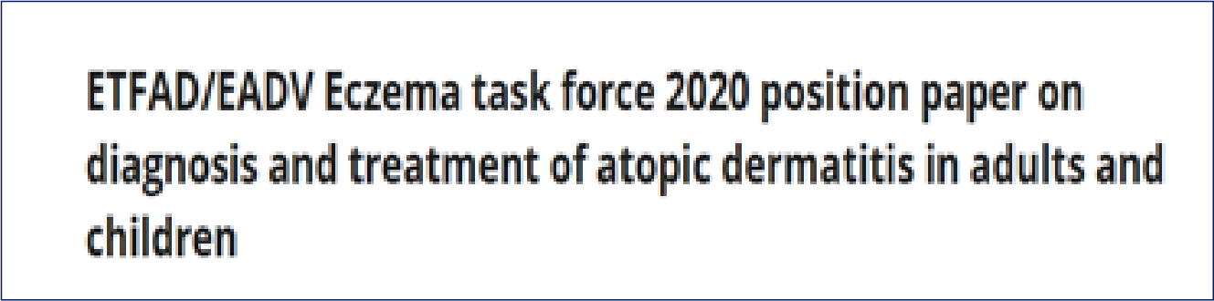 The ETFAD recommends the daily use of liberal amounts